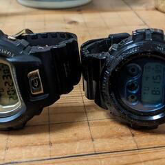 2個セット　stussy ステューシー　G-SHOCK カシオ CASIO 腕時計 ジーショック Gショック　25周年　30周年　服/ファッション アクセサリー 腕時計の画像