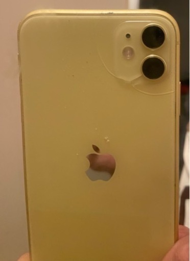 明日までのチャンスタイム値下げ　今週まで受け渡し可能な方希望　最大容量96% iPhone11 64G  イエロー