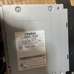 決まりました)クラリオン　カーナビの画像