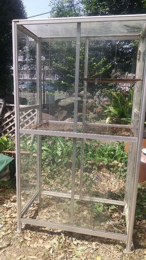 植物用総ガラス温室