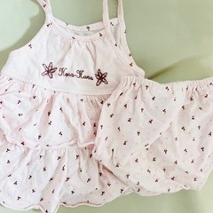 80 女の子　ワンピース　子ども服の画像