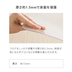 ダイニングマット　キッチンの画像
