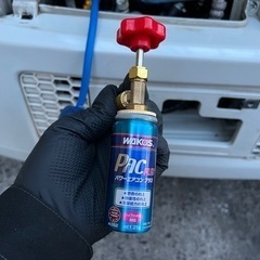 カーエアコン添加剤補充