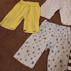 UNIQLO レギンスパンツ ユニクロ 90 100 ユニクロ レギパン 保育園の画像