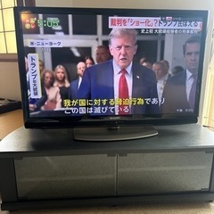 AQUOS　シャープ　2013年　液晶テレビ　40型　LC-40V8 テレビ台付