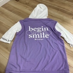 新品　七分丈　女児　150センチの画像