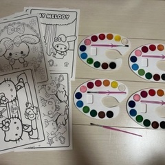 サンリオポップパレットぬりえ おえかき