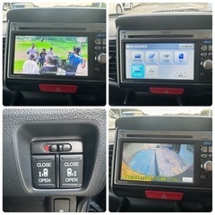 🌏Nboxカスタム🌏車検2年🌏ナビ、TV、ETC、バックカメラ🌏両側パワースライドドア🌏の画像