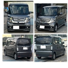 🌏Nboxカスタム🌏車検2年🌏ナビ、TV、ETC、バックカメラ🌏両側パワースライドドア🌏の画像