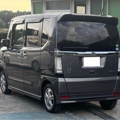 🌏Nboxカスタム🌏車検2年🌏ナビ、TV、ETC、バックカメラ🌏両側パワースライドドア🌏の画像