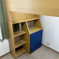 ☆値下げしました☆システムベッドの画像