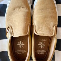 VANS VAULT×TAKA HAYASHI Slip-On ゴールデン×ブラウンの画像