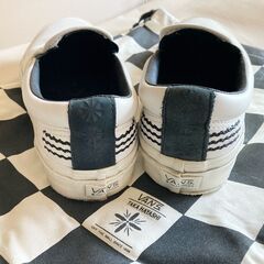 VANS VAULT×TAKA HAYASHI Slip-On マシュマロ×ブラックの画像