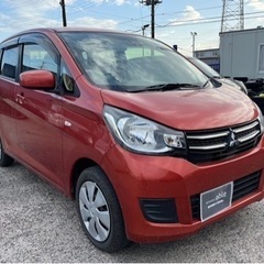 【支払総額12.8万円】h28年式ekワゴン機関良好 車検令和8年4月 iストップ 自動ブレーキ 激安高年式軽自動車♩の画像