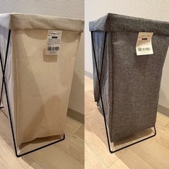 収納ボックス　ランドリーバスケット　２つ