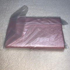 Fukuhana名刺入れ レディース 名刺が折れない 専用の化粧箱付き ピンク色の画像