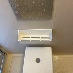 浴室用イス　鏡　シャンプー入れ