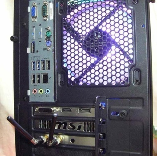 ゲーミングPC モニター2個付き☆ RAM16GB☆intel i7-4790 3.6GHz パソコン デスクトップパソコン  キーボード マウス付きフルセット