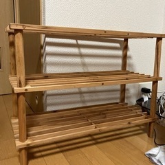 ［決まりました］ウッド　シェルフ　棚　　の画像