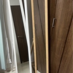 姿見ミラー×2個の画像