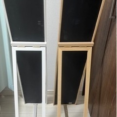 姿見ミラー×2個の画像