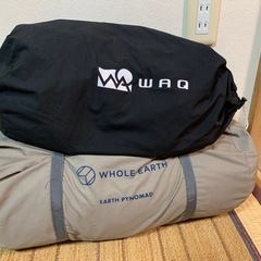 ホールアース TC二股ポールテント+WAQフロントウォール