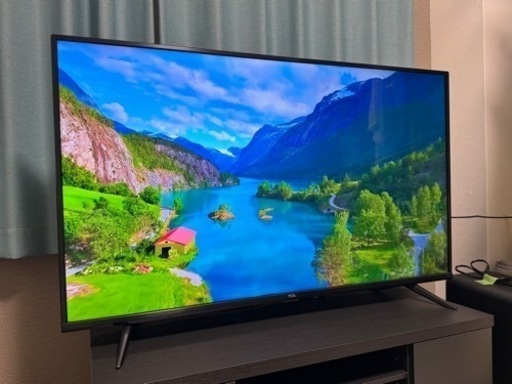 50V型 4K液晶テレビ 地デジチューナー付き TCL 50P615 【美品】50インチ