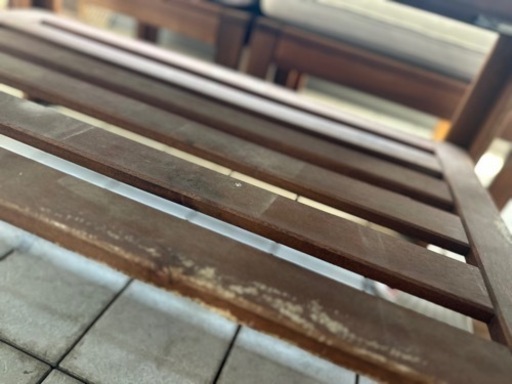 IKEA 屋外用ソファとテーブルのセット