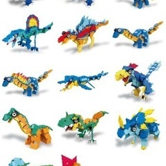 【SOLD】定価8250円！【美品】LaQ ラキュー　ディノキン...