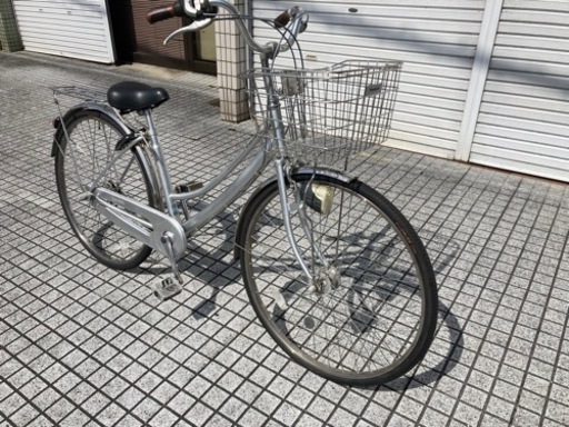 【27インチ自転車】パナソニック製❗️内装3段変速　LEDオートライト付　前後タイヤ新品❗️若林自転車　膳所店　SALE中❗️