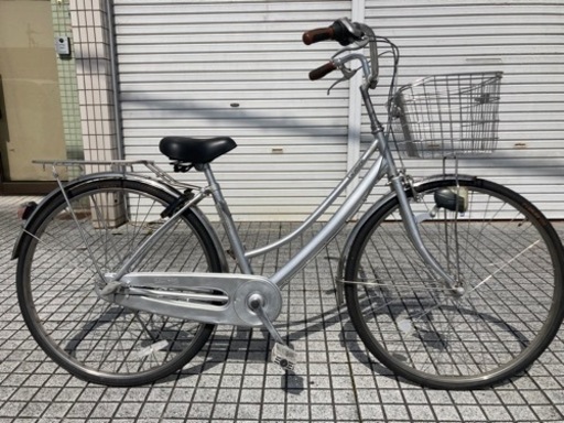 【27インチ自転車】パナソニック製❗️内装3段変速　LEDオートライト付　前後タイヤ新品❗️若林自転車　膳所店　SALE中❗️