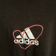 アディダス長めTシャツの画像