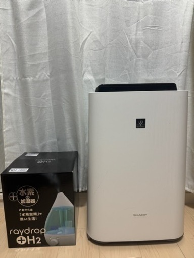 加湿器と空気清浄機(SHARP KC-G50)