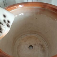 犬の鉢植え　鉢カバー　植木鉢　2点の画像