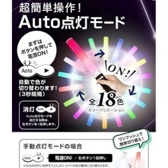 コンサートライト２本セット
の画像