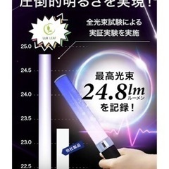 コンサートライト２本セット
の画像