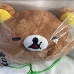 特大サイズ　リラックマ まんぷくフェイスクッションXLの画像