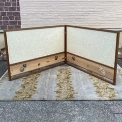 茶道具 指物師 渡辺可映 炉風炉兼用 透かし 風炉先屏風 本漆 ...