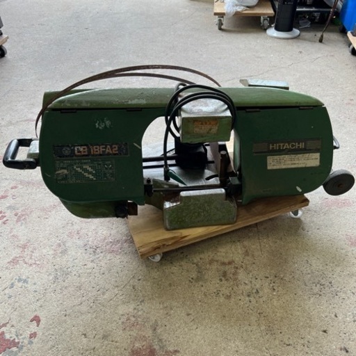 HITACHI 日立工機 ロータリーバンドソー CB18FA2 フラットバイス 動作品
