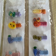 ヘアクリップ5個／7セット　の画像