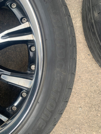 ホイール付きタイヤ4本セット　225/45R18 91W