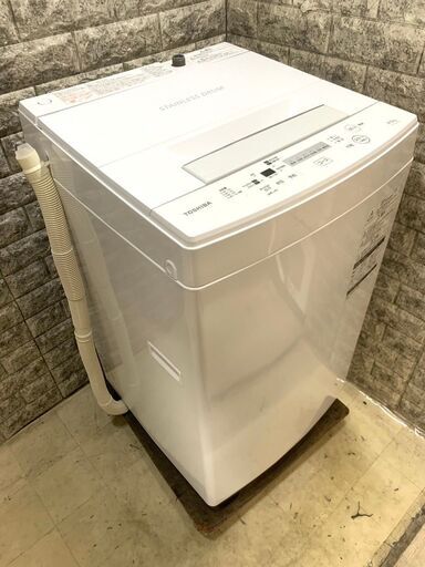 全国送料無料★3か月保証★洗濯機★東芝★2020年★4.5㎏★AW-45M7★S-750
