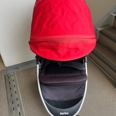 早い者勝ち！ジャンク品　アップリカ　スムーヴ　赤　の画像