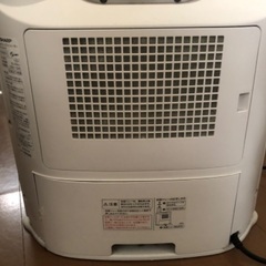 SHARP 加湿セラミックファンヒーターの画像