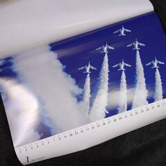航空自衛隊の翼　JASDF 2024 カレンダー　サイズ 約60cmX42cm/世界のエアライナー2024  World Airliner サイズ約60X42㎝ 　新品/未使用の画像