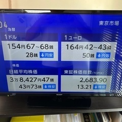 液晶テレビ32インチ&DVDプレーヤー(単品も可能)