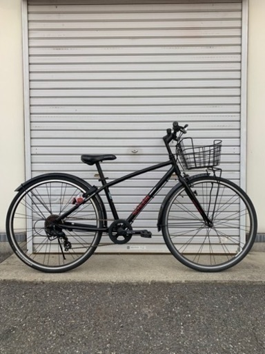 ☆前後タイヤ良品☆   26型　7S  Jr.クロスバイク　防犯登録料込価格︎‼︎