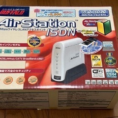 ジャンク　ISDNワイヤレスLAN＋外部アンテナの画像