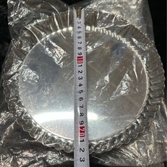 新品 アップルパイ型 ステンレス 波 ギザギザ 底部20cm の画像