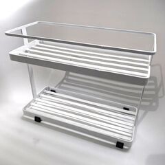 山崎実業 tower のキッチンスタンド、スパイスラック